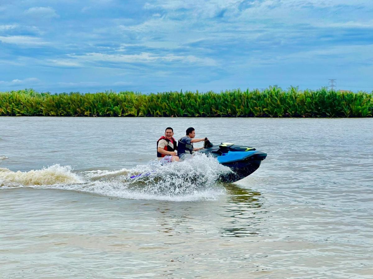 Kampot River Bungalow By Mama Hotel ภายนอก รูปภาพ