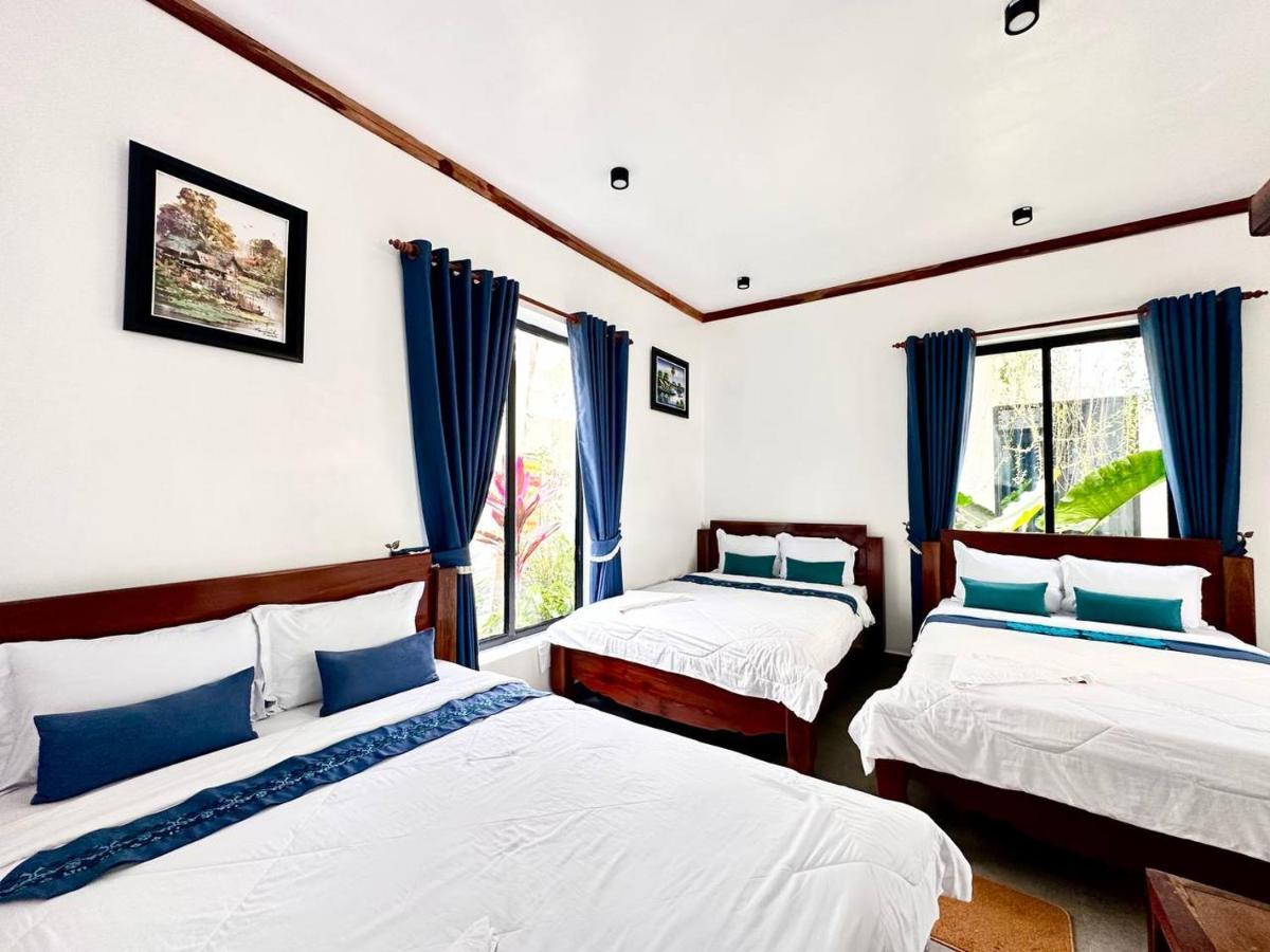 Kampot River Bungalow By Mama Hotel ภายนอก รูปภาพ